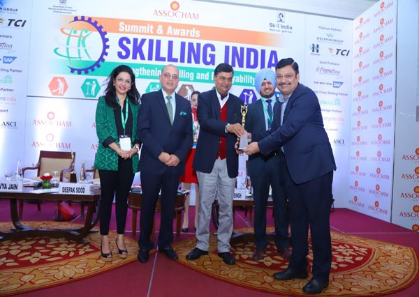 Award for Excellence in Skill Development Training