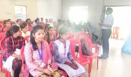Counselling session with young women