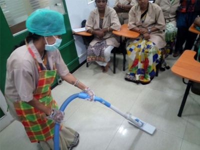 Skilling domestic women workers